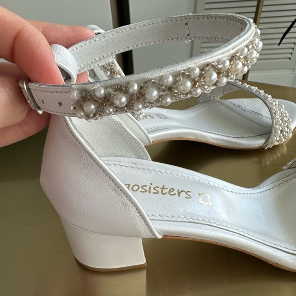 Stunning Handmade Pearl Wedding Shoes - Picture 2 of 7